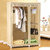 Foldable Collapsable Wardrobe Cupboard Storage Cabinate Almirah Rack