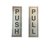 Aarti Steel Push Pull Name Plate