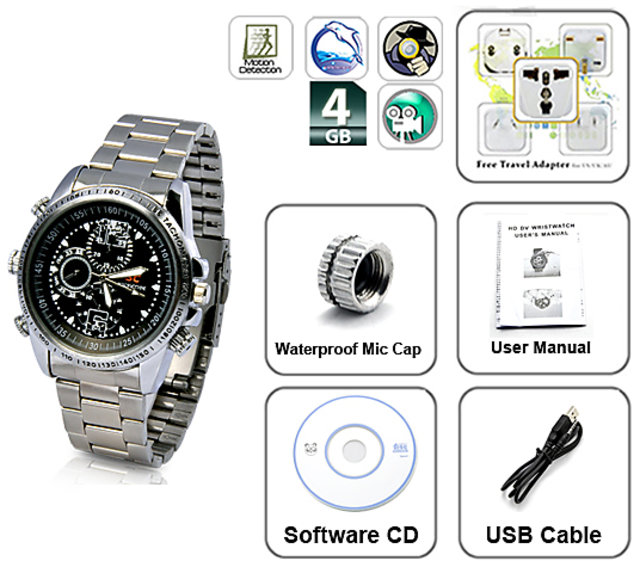 Men's Formal Spy Watch » Securitech1