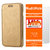 MuditMobi Leather Flip With Soft TPU TransParent Back Case Flip Cover With Screen Protector For- Lenovo A6000 -Golden
