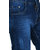 Studio Nexx Mens Slim Jeans (Dark Blue, Size - 42)