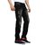 Studio Nexx Mens Distressed Slim Jeans (Black, Size - 48)