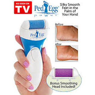 V and G PED EGG POWER FOOT FILE - Velvet Smooth Foot Care Personal Pedi Foot Filer AS Seen On TV