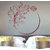 Creatick Studio  Flower Swirl Wall sticker (24x24Inch)
