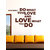 Creatick Studio  Love Quote Wall Sticker (23x14Inch)