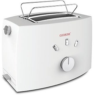 Clearline Auto-Pop-Up Toaster With Crumb Tray, Defrost Capability And 12 Months Warranty