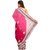 Avinandan Pink Embroidered Georgette Party Wear Saree