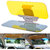 eDeal 2 In 1 Hd Car Anti-Glare Dazzling Day Night Vision Driving Mirror Sun Visors