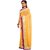 Avinandan Gold Embroidered Georgette Party Wear Saree