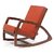 Altavista Wag Rocking Chair  (Mahogany  Teak Finish)