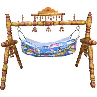 wooden palna for baby online