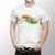 Tshirts Men (Sports Wear) Independence Day 8 Special Indian (India Splash) White