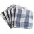 Lushomes Blue Checked Dishcloths (Pack of 5)