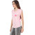 Spunk Pink Rayon Round Neck Half Sleeve Printed Top For Women