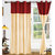 Handloom Papa Polyester White Door Eyelet Curtains (Set of 2) (7 Feet) (ST-CUR-92)