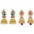 Penny Jewels Alloy Combo of 2 Jhumki Earring Set