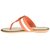Khadims Cleo Peach Orange Slip-on Womens Flats