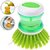 Plastic Cleaning Brush With Liquid Soap Dispenser, Self Dispensing Cleaning Brush