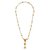Gold Plated Golden Traditional/Ethnic Necklace For Women