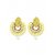 Zaveri Pearls Gold Look Temple Chandelier Earrings - ZPFK5321