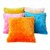 Velvety Soft Multi Color Fur Cushion Covers - 5 Pcs Set