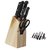 Everything Imported 7-Piece Pcs Best Kitchen Knife Set With Wooden Block Stand ChefS Carver Boning Utility Pairing Kniv