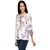 Tunic Nation Womens Poly Crepe Floral Print Top