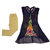 Girls Dress Top and Leggings set by Arshia Fashions - sleeveless - Party wear