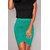 Green Knee Length Party Skirt