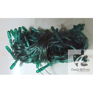 Green Rice Lights Serial Bulb Decoration Light For Diwali Navratra Christmas
