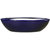 Planter Vase Ceramic/Stoneware In Glossy Blue Boat (1 Pc) Handmade By Caffeine
