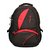 Attache Polyester School Bag/Laptop Bag (Red  Black) 20 L Backpack         (Black) Black-06