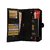 Attache Genuine Leather Travel Passport Case / Card Holder /Cheque Book Holder / Document  Ticket Wallet /Currency Wallet Purse         (Black) Card-01