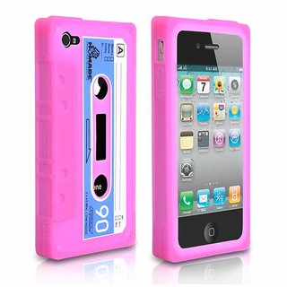 Retro Icassette Iphone Case For Iphone 4 And 4s White Clone