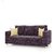 Earthwood -  Fully Fabric Upholstered Three-Seater Sofa - Premium Valencia Purple