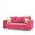Earthwood -  Fully Fabric Upholstered Three-Seater Sofa - Classic Valencia Pink