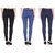 Womens 3 Combo Branded Jeans By Stylo Fashions