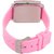 shree Combo Of Three Watches- Pink And White Glory Pink Rectangular Dial Kawa Watch
