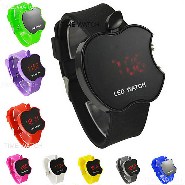 Apple Shape Calculator Kid Watches for Older Kids- assorted colours