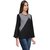 Tunic Nation Womens Striped Pattern Poly Crepe Top
