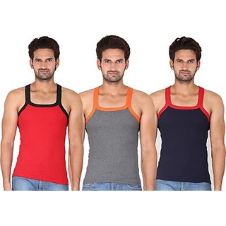 Buy Dig sel Mens Gym Vest (Pack of 3 Piecies) Online @ ₹417 from ShopClues