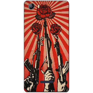 Cell First Designer Back Cover For Micromax Canvas 5 E481 Multi Color sncf 3d Canvas5E481 284