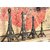 Jaycoknit Eiffel Lovers Group Eiffel Tower Showpieces.Set of 4