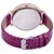 Mxre Purple Leather Analog Watch For Women by SanghoHub