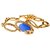 Ruhaani Jewels Alloy Jewel Set (Blue)