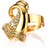 Ruhaani Jewels Alloy Jewel Set (Gold)