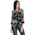 Tunic Nation Womens Printed V-Neck Top