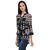 Tunic Nation Womens Printed V-Neck Top