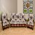 guru kripa latest floral design polycotton sofa cover set of 10