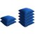 Lushomes Bright and Fluffy Cobalt Blue Cushions (Size 16x16, 7 pcs.)